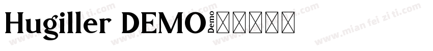 Hugiller DEMO字体转换